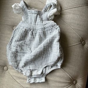 City Mouse One Pieces | City Mouse12-18M Light Blue Bubble